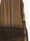 SWAYING 25 Fall/Winter Collection: Woolen A-line skirt with tie-up detail and gradient design SW-SW25AW3B08C1S2-HZ (Yellow-Brown)